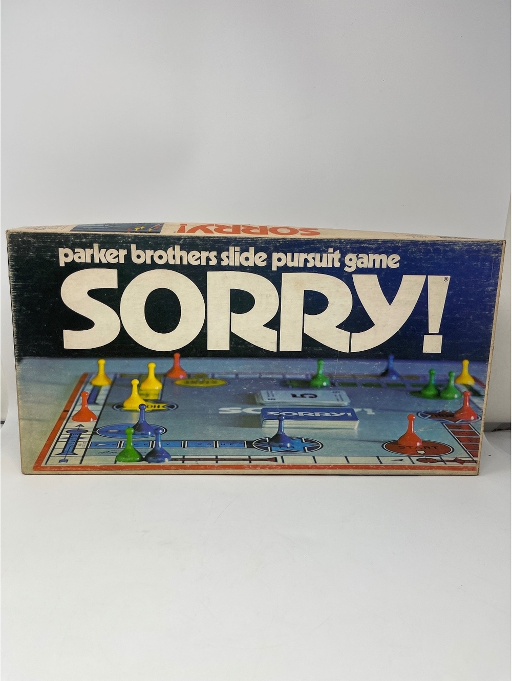 Vintage Parker Brothers SORRY! Board Game No 390 Slide Pursuit Complete 1972
